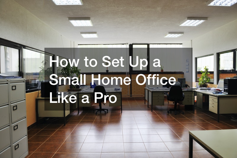 How to Set Up a Small Home Office Like a Pro - Hop Hosting